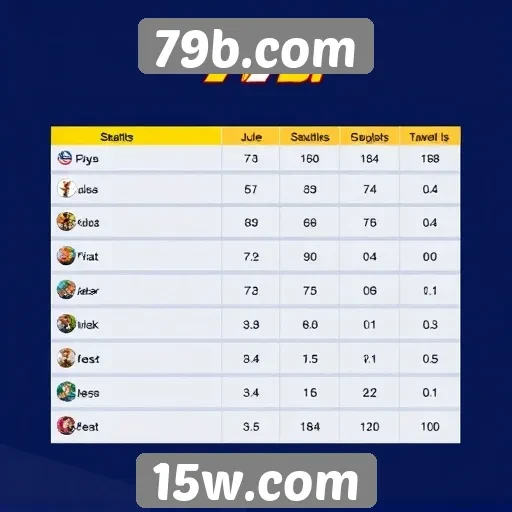 Análise da popularidade dos jogos no 79b.com